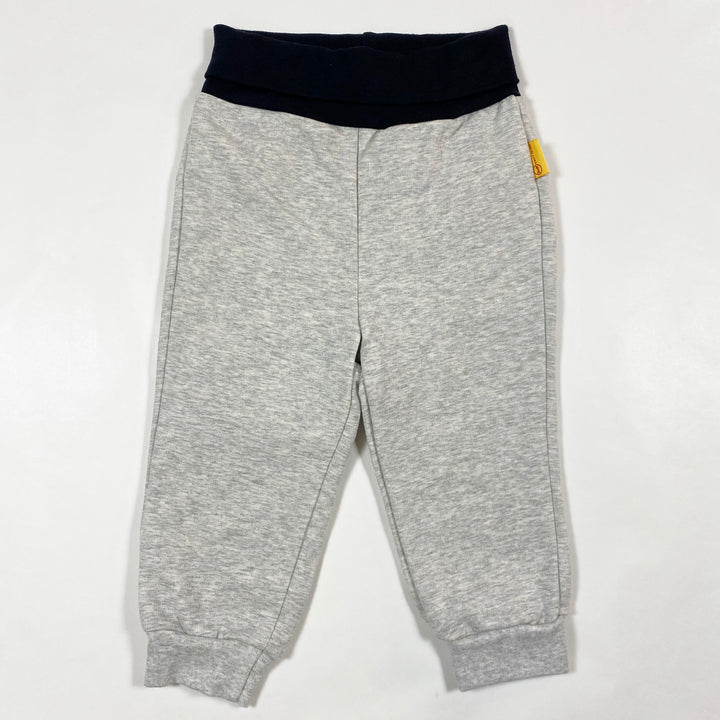 Steiff grey bear jogging pants 74/6-9 2