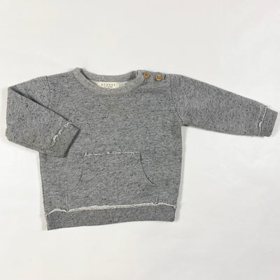 Nixnut grey melange sweatshirt 3-6M 1