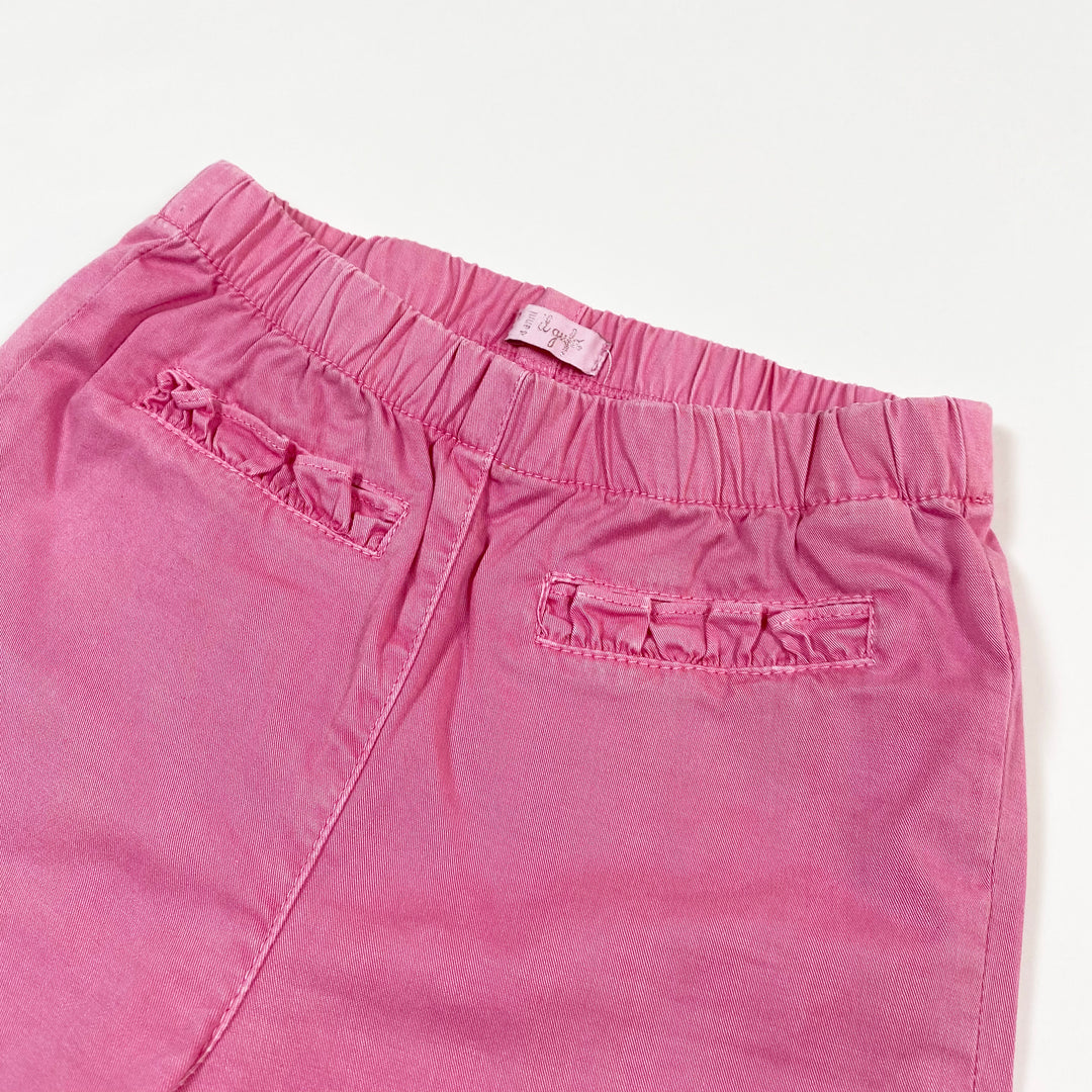 Il Gufo pink cotton trousers 4Y 2