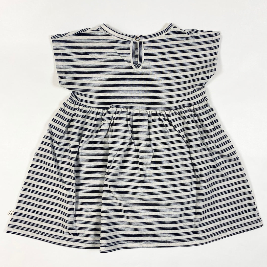 1+ in the Family grasse blue striped dress Second Season 18M