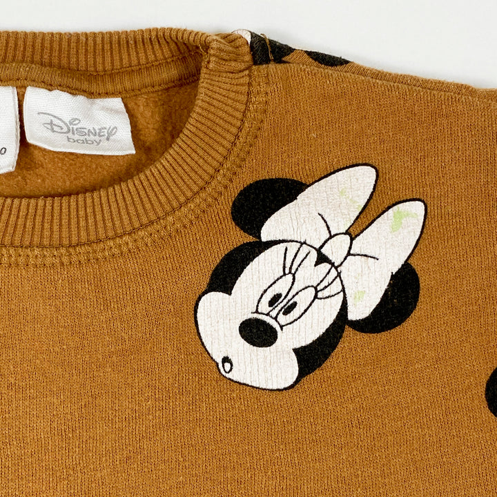 Zara x Disney brown minnie sweatshirt 4-5Y/110