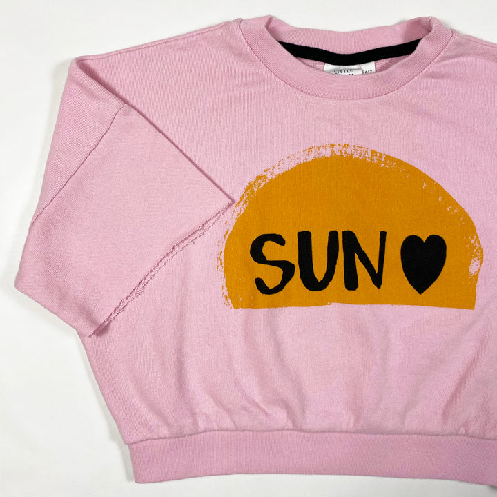 Little Man Happy pink sun print boxy sweatshirt 6-7Y/116-122 2