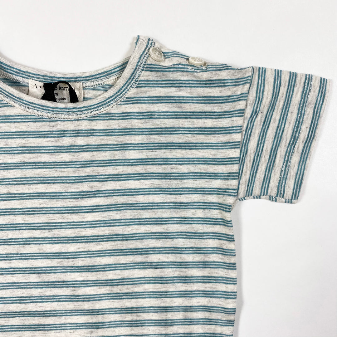 1+ in the Family sete mint striped t-shirt Second Season diff. sizes