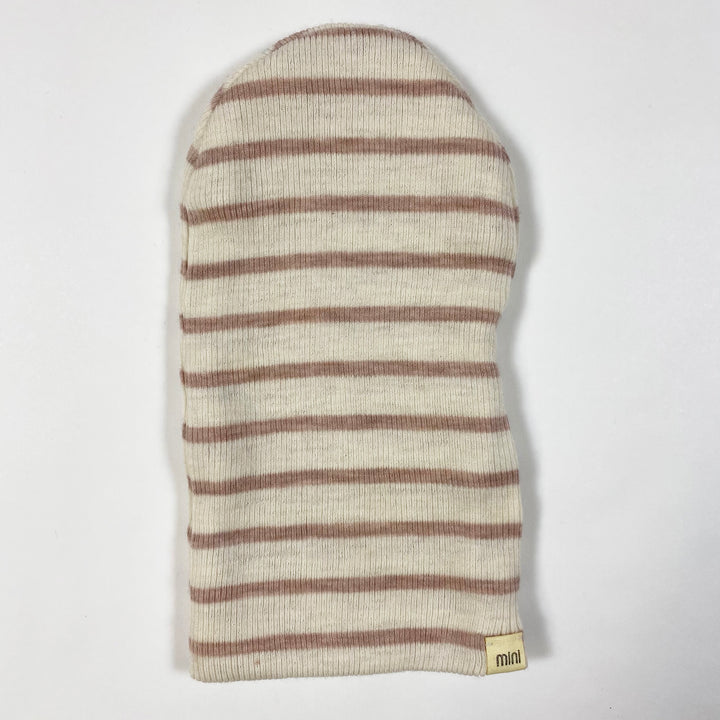 Minimalisma purple striped beanie 0Y