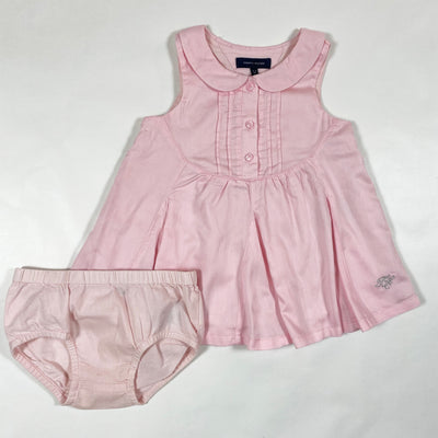 Tommy Hilfiger pink sleeveless dress & bloomers 3-6M 1