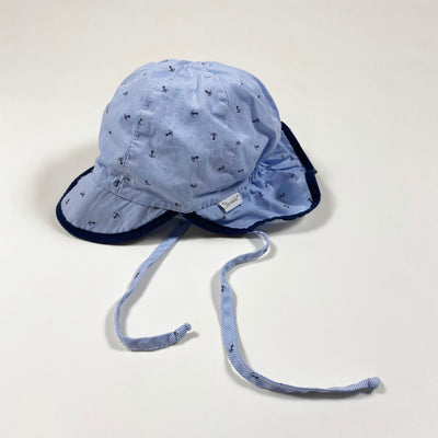 Sterntaler blue striped sun hat 6-9M/45 1
