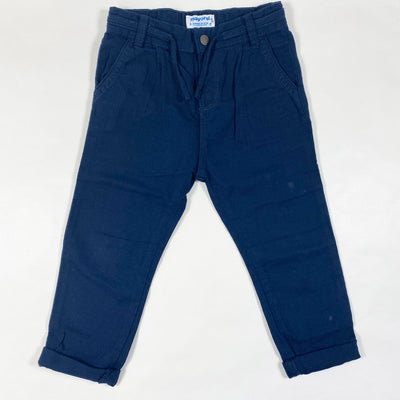 Mayoral blue cotton pants 98cm/3Y 1