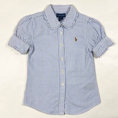 Ralph Lauren blue stripe short-sleeved blouse 6Y 1