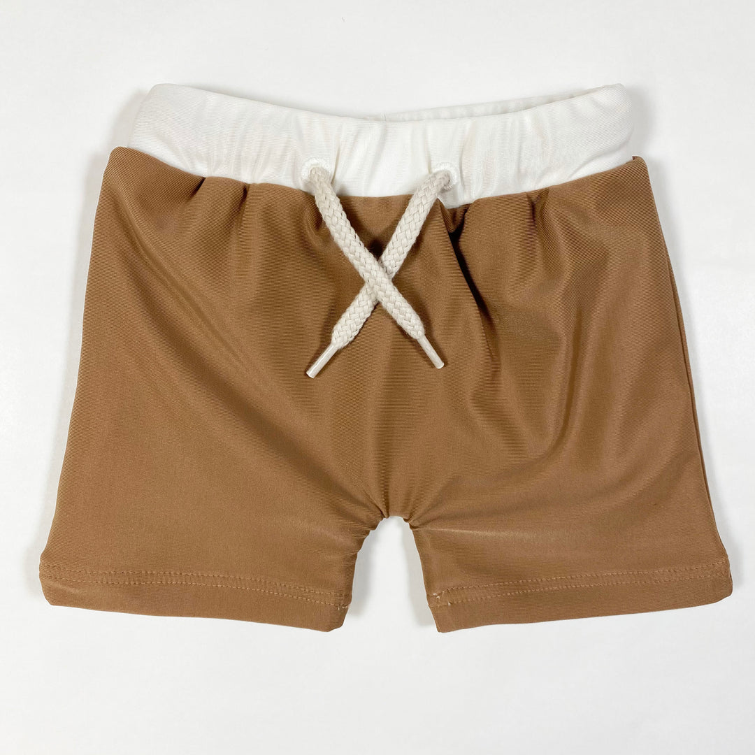 Kidwild russet swim trunks Second Season 12-24M 1