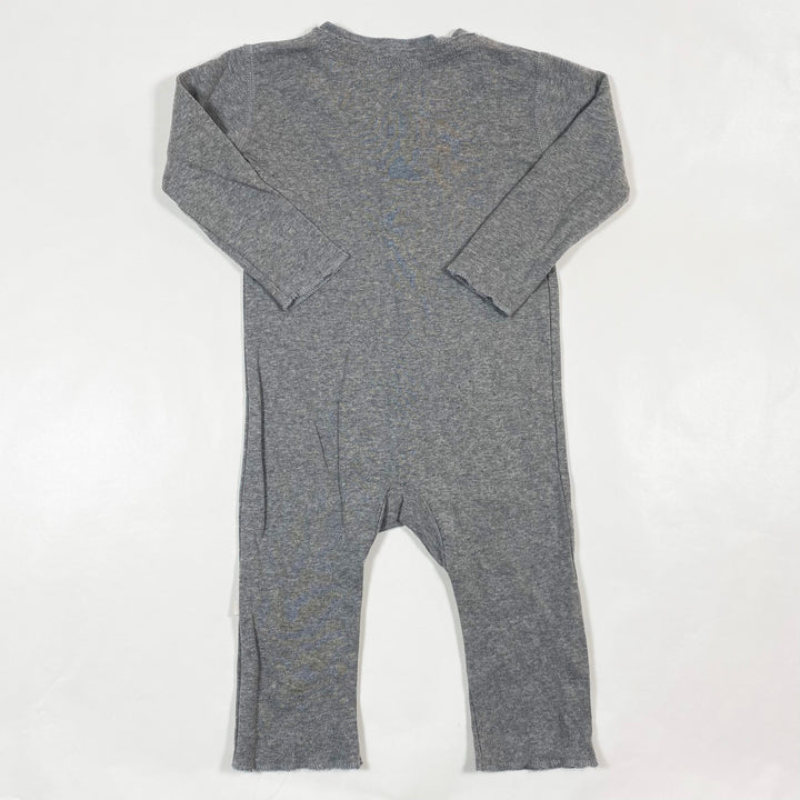 Minimalisma grey longsleeved jersey jumpsuit 12-18M 3
