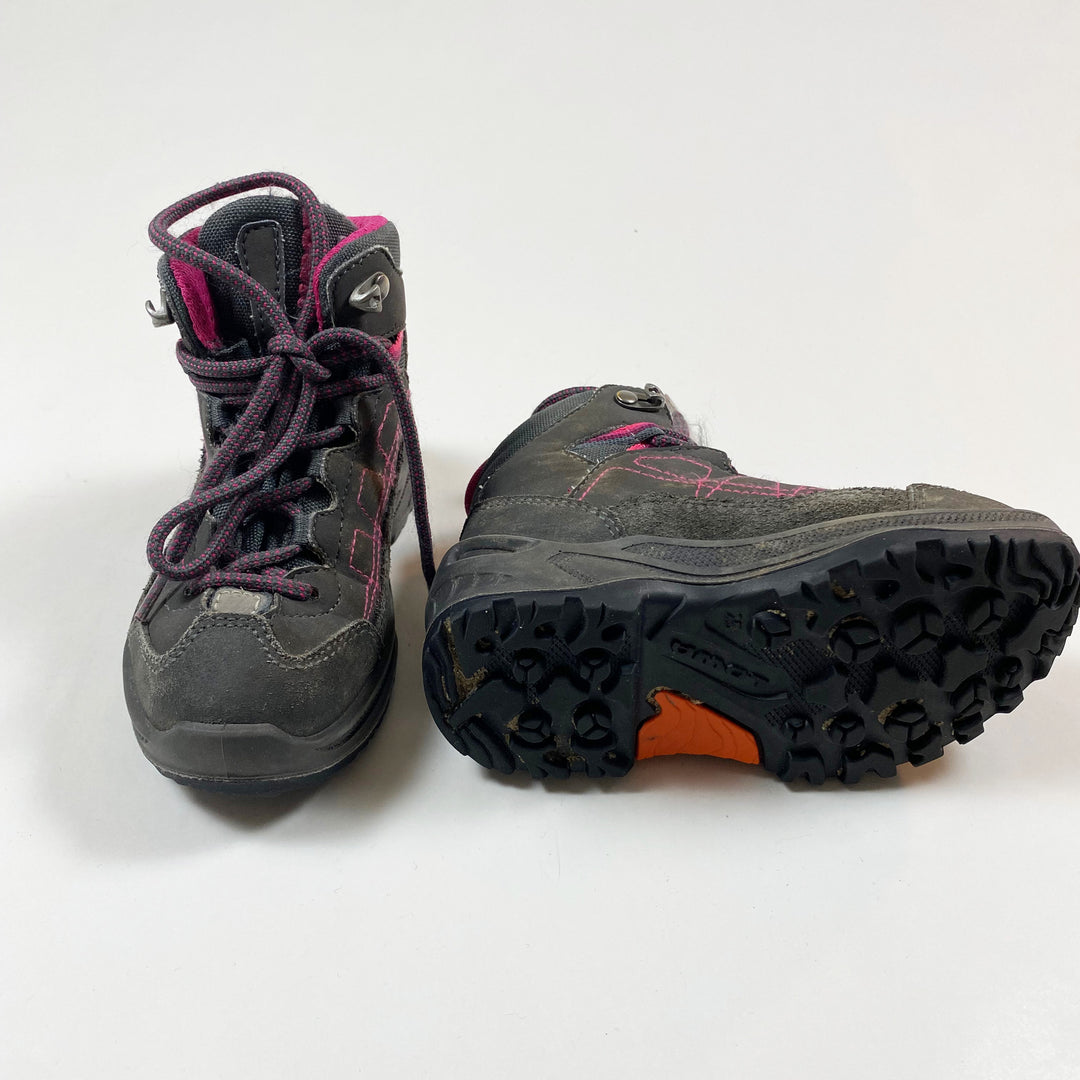 Lowa grey gore-tex hiking boots 25 2