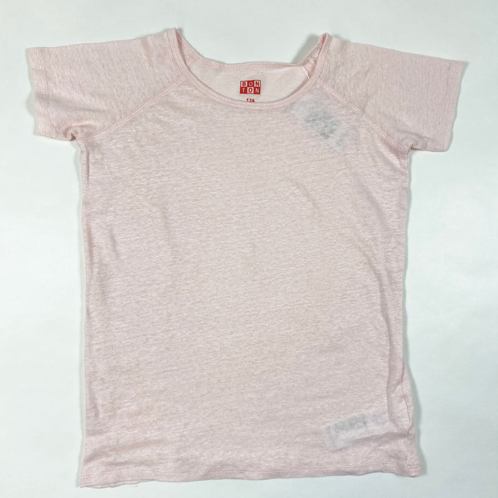 Bonton pale rose Roselita linen t-shirt Second Season 12A