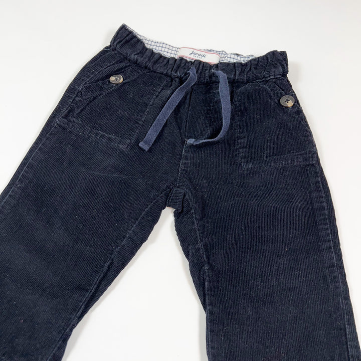 Jacadi black cord pants 12M 2