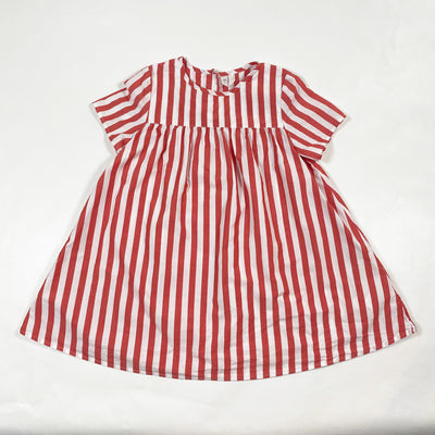 Arket red striped summer dress 104 1