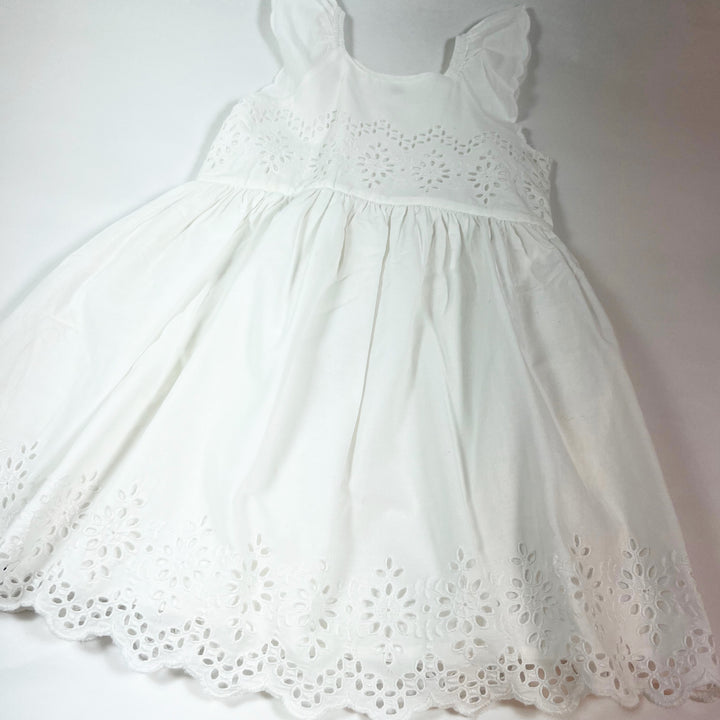 Gap white broderie anglaise dress 5Y 2