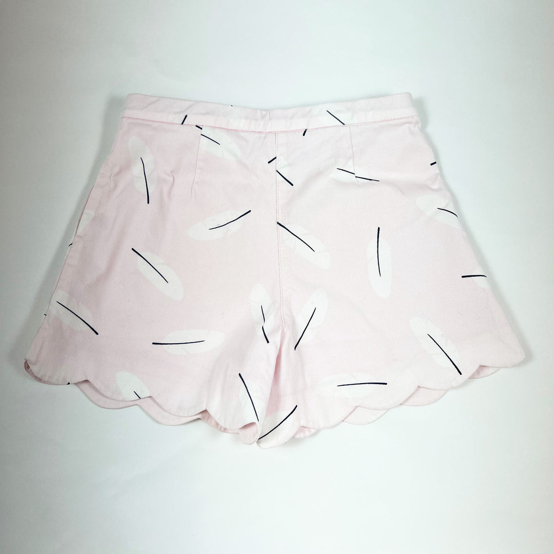 Jacadi pink feather shorts 5A/110cm 3