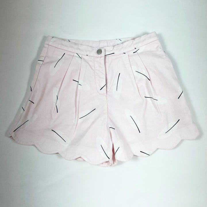 Jacadi pink feather shorts 5A/110cm 1