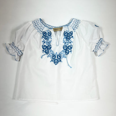 Muzungu Sisters embroidered blouse 1Y 1
