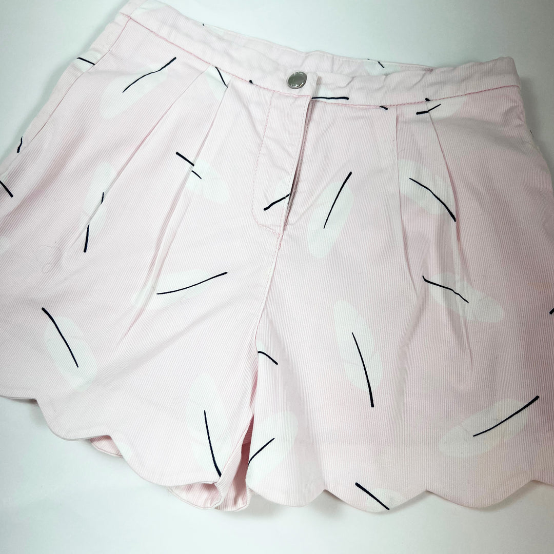 Jacadi pink feather shorts 5A/110cm 2