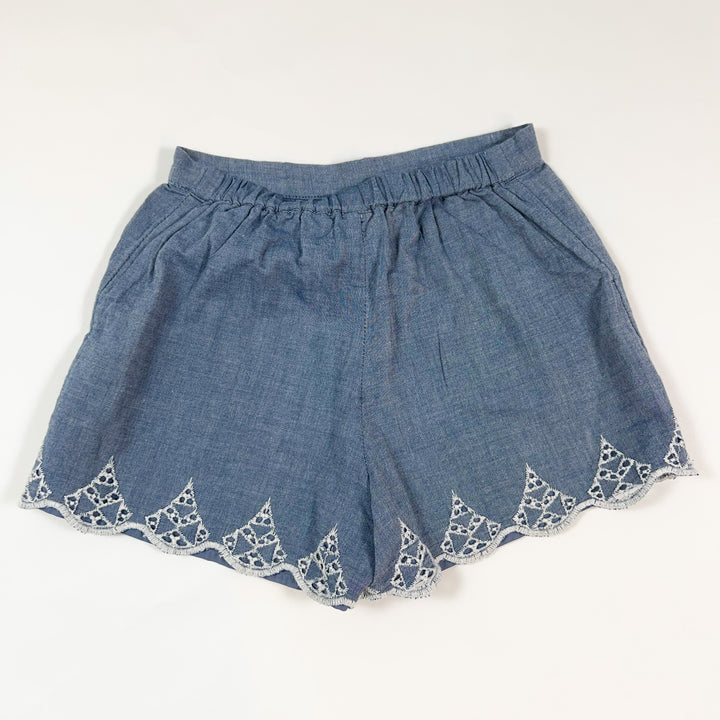 Gap blue ebmroidered pants 5Y 1