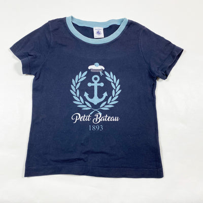 Petit Bateau navy captain T-shirt 4Y/104 1