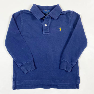 Ralph Lauren navy long-sleeved iconic polo 4Y 1