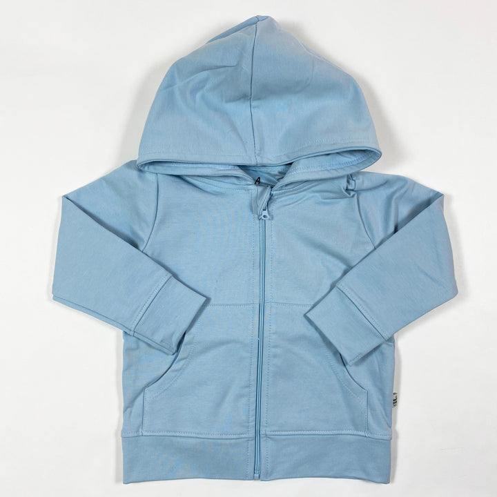 A Happy Brand light blue organic cotton hoodie Second Season 86-92