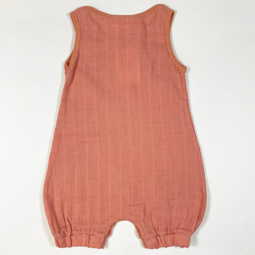 Moumout coral muslin jumpsuit Second Season 12M