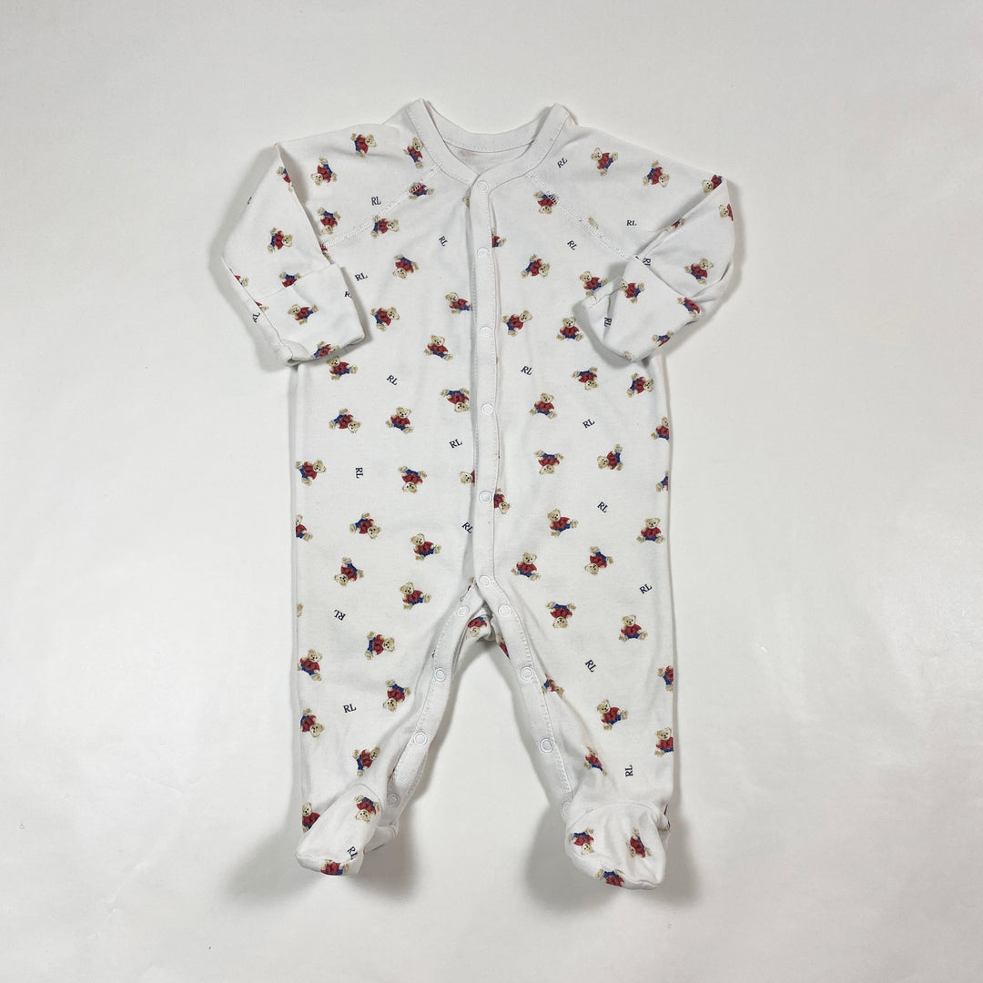 Ralph Lauren white bear pyjama 3M 1