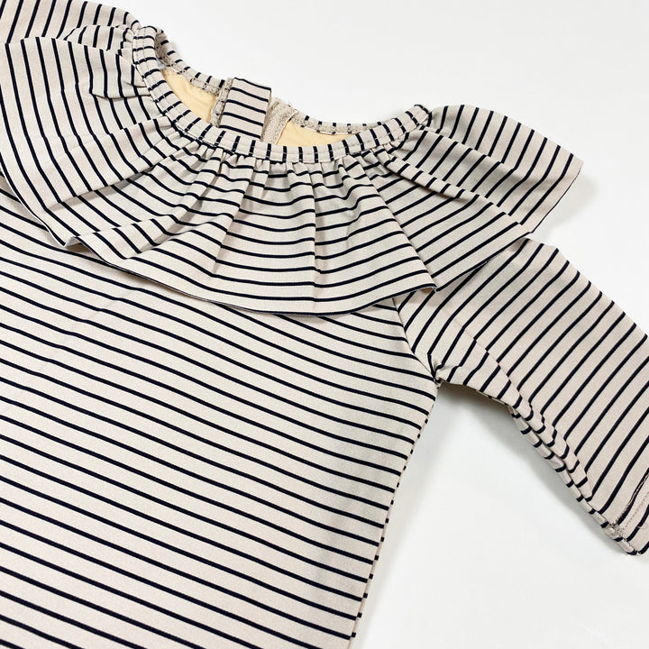 Konges Slojd ecru stripe short UV swim suit Second Season 68/74 2