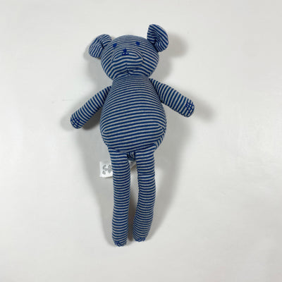 Petit Bateau blue striped cuddle bear 30cm 1