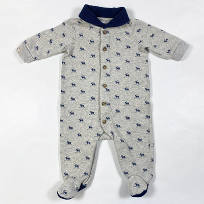 Ralph Lauren grey raindeer collared pyjama 3M 1