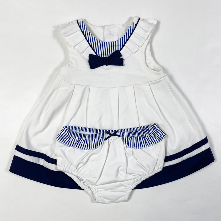 Mayoral sailor dress & bloomer set 1-2M/60 1