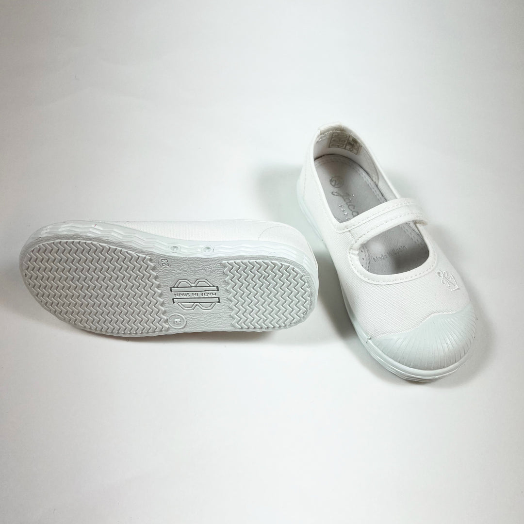 Jacadi white ballerinas 23 2