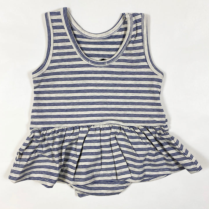 1+ in the Family ceret blue striped body dress Second Season diff. sizes