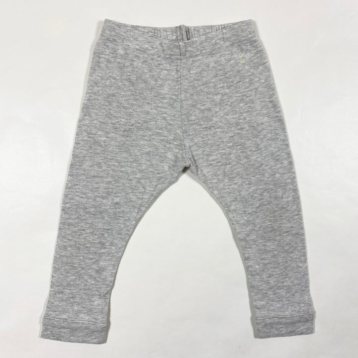 Petit Bateau grey leggings 18M/81 1