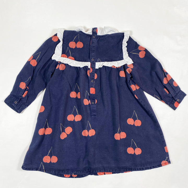 Mini Rodini navy cherry dress 92/98 2