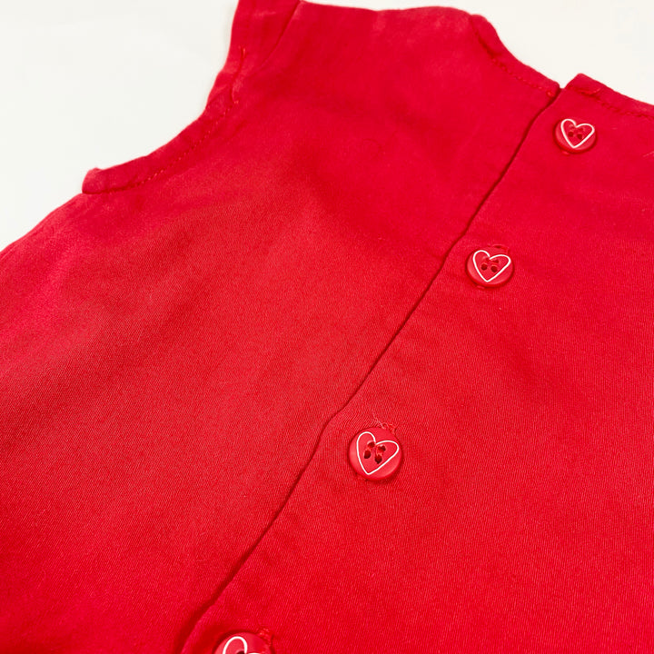 Agatha Ruiz de la Prada red heart detail dress 2Y/87 4