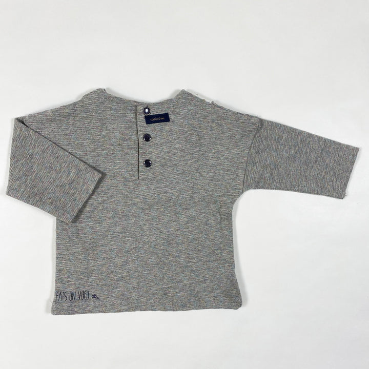 Catimini grey glitter unicorn pullover 3M/59 3