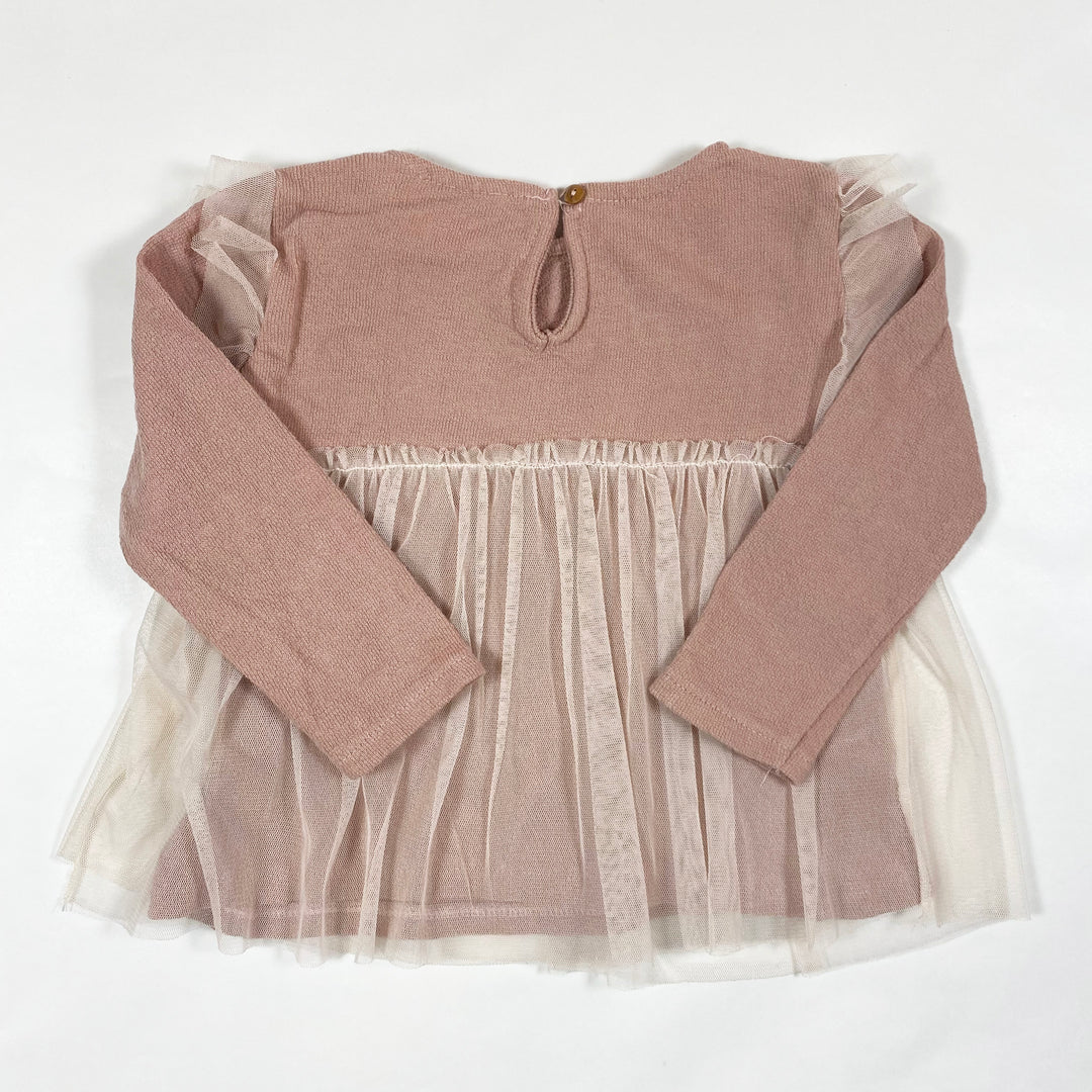 Zara pink tulle dress 2-3Y/98 2