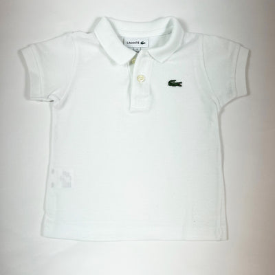 Lacoste white polo shirt 1Y/74 1