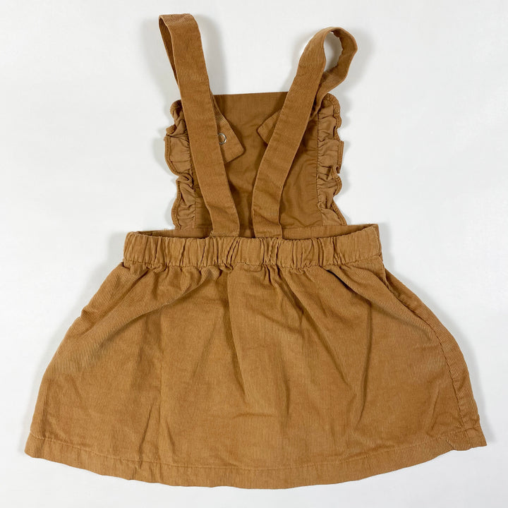 Cyrillus camelfarbene Schürzenkleid 18M