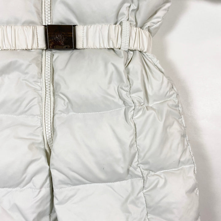 Moncler off-white snow suit 9-12M/74 4