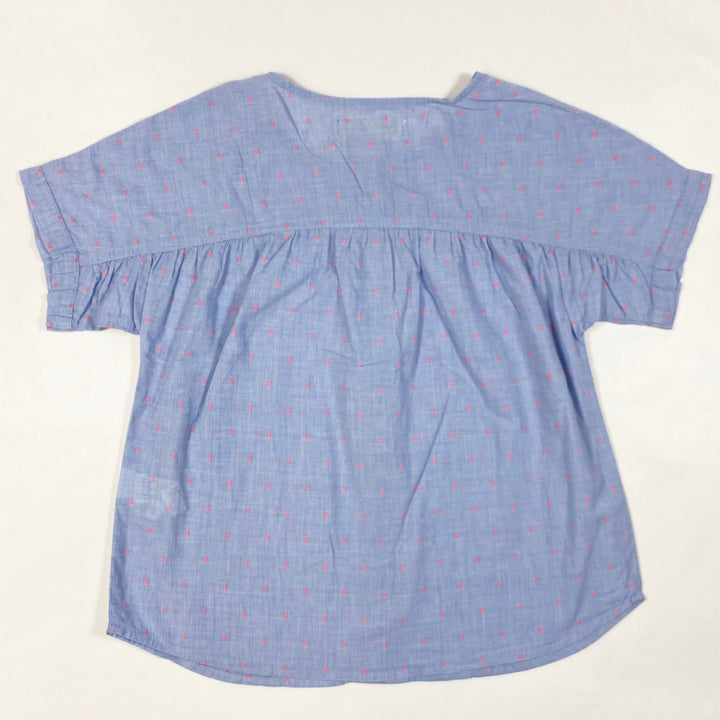 Zara blue confetti blouse 9-10Y/140 3