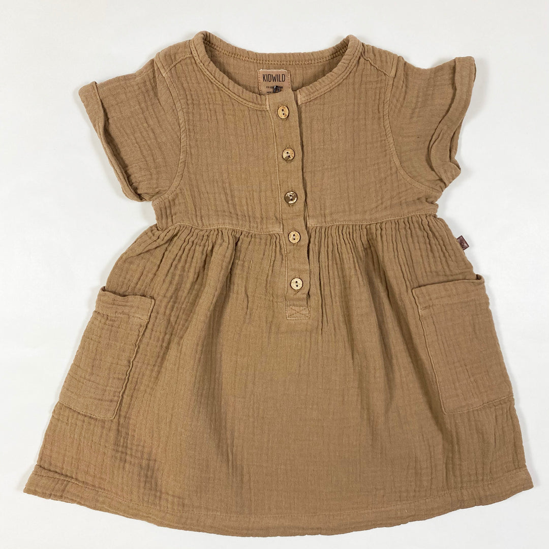 Kidwild russet pocket dress Second Season 12-18M 1