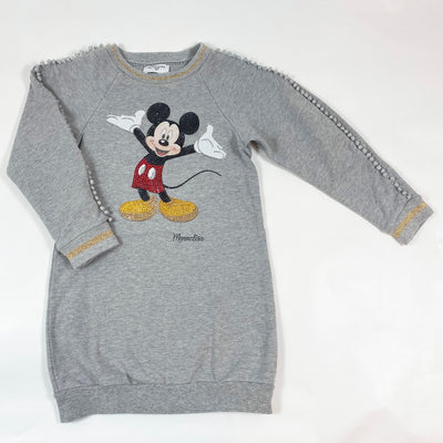 Monnalisa 
grey Mickey Mouse sweatshirt dress
 4Y/104 1