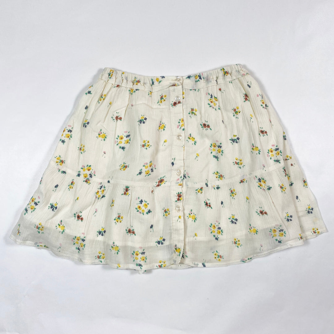 Emile et Ida off-white flower skirt 4A 1