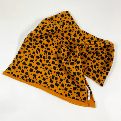 Mingo Kids leopard print lined scarf 40x140cm 1