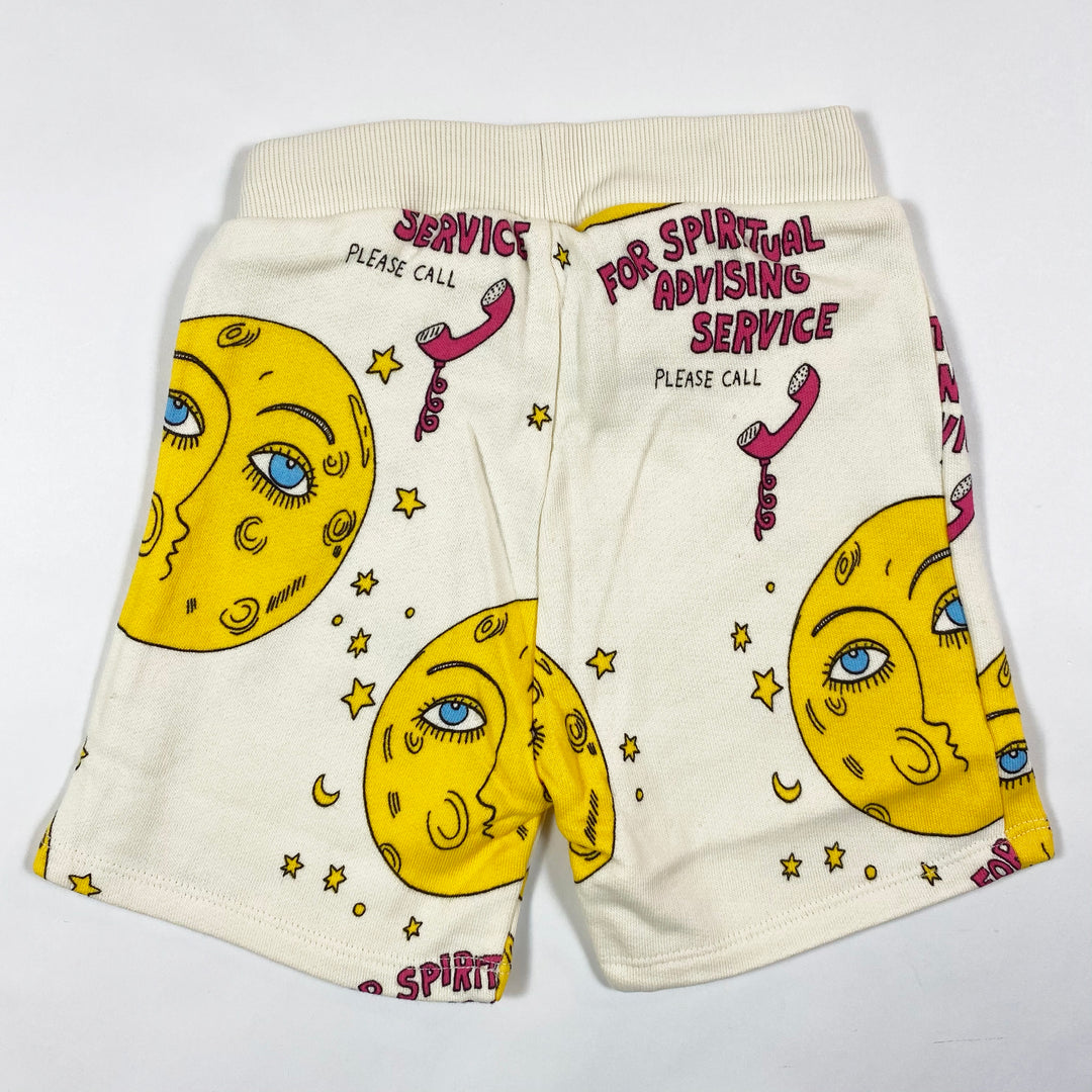 Mini Rodini ecru moon sweat shorts Second Season 80/86