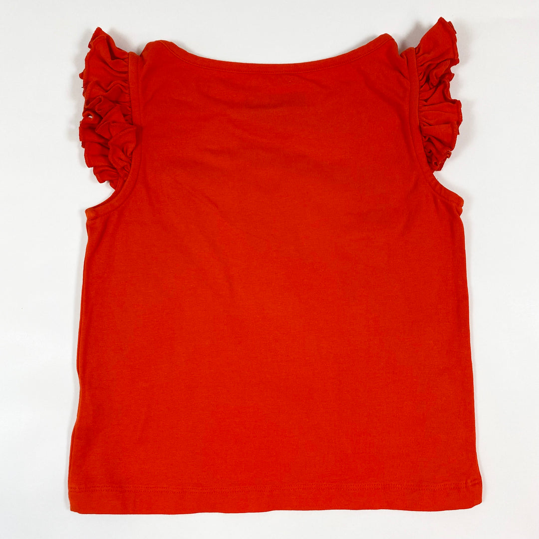 Lily Balou orange short-sleeved top 110 2